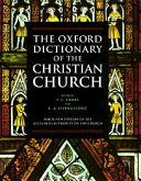 Copertina  The Oxford dictionary of the christian church