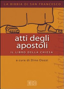 Copertina  Atti degli Apostoli: il libro della chiesa