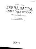Copertina  Terra sacra. L'arte del Cossovo