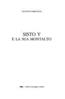 Copertina  Sisto V e la sua Montalto
