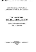 Copertina  Francesco d'Assisi, i frati Minori e le immagini