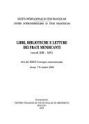 Copertina  Le letture dei maestri dei frati agostiniani: Egidio Romano e Giacomo da Viterbo