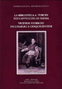 Copertina  Vicende edilizie della Biblioteca dell'ex convento in Strada Maestra di San Francesco