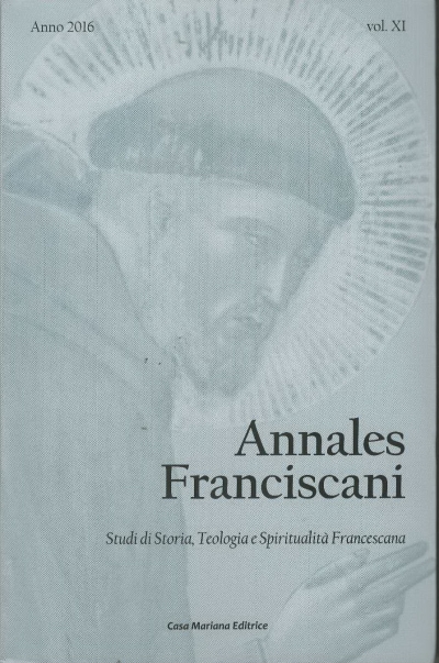 Copertina  Annales Franciscani