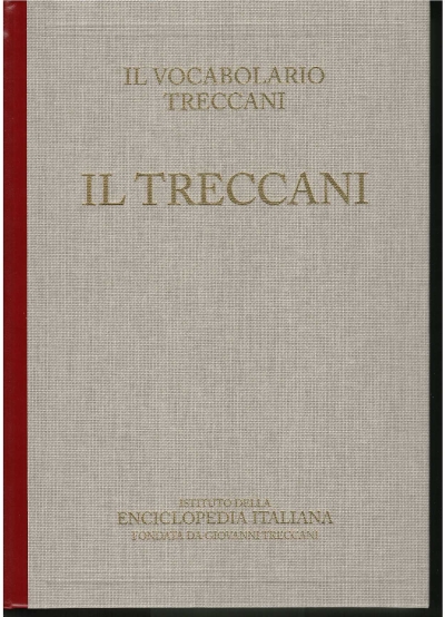 Copertina  Il vocabolario Treccani. Il Treccani