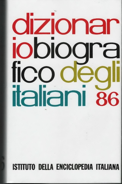Copertina  Dizionario biografico degli italiani. 086