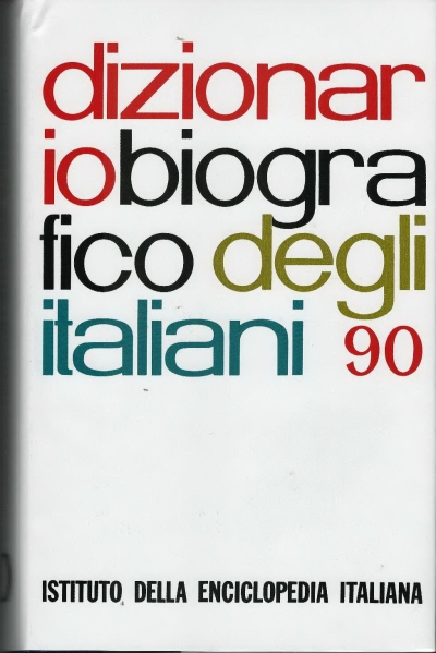 Copertina  Dizionario biografico degli italiani. 090