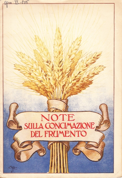 Copertina  Note sulla concimazione del frumento