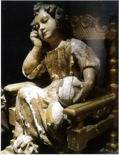 Copertina  Il bambino dormiente. L'opera custodita nel Museo cappuccino di Laconi