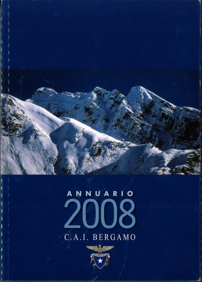 Copertina  Annuario 2008 Bergamo. C.A.I. Bergamo e sottosezioni