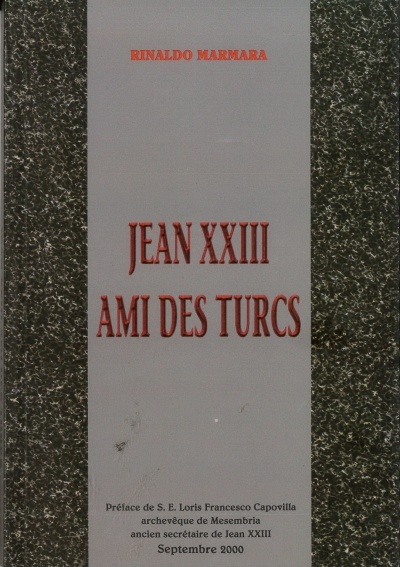 Copertina  Jean XXIII ami des turcs