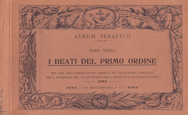 Copertina  I Beati del Primo Ordine