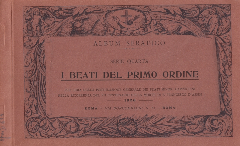 Copertina  I Beati del Primo Ordine