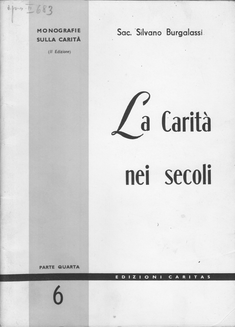 Copertina  La Carità nei secoli (Notizie storiche)