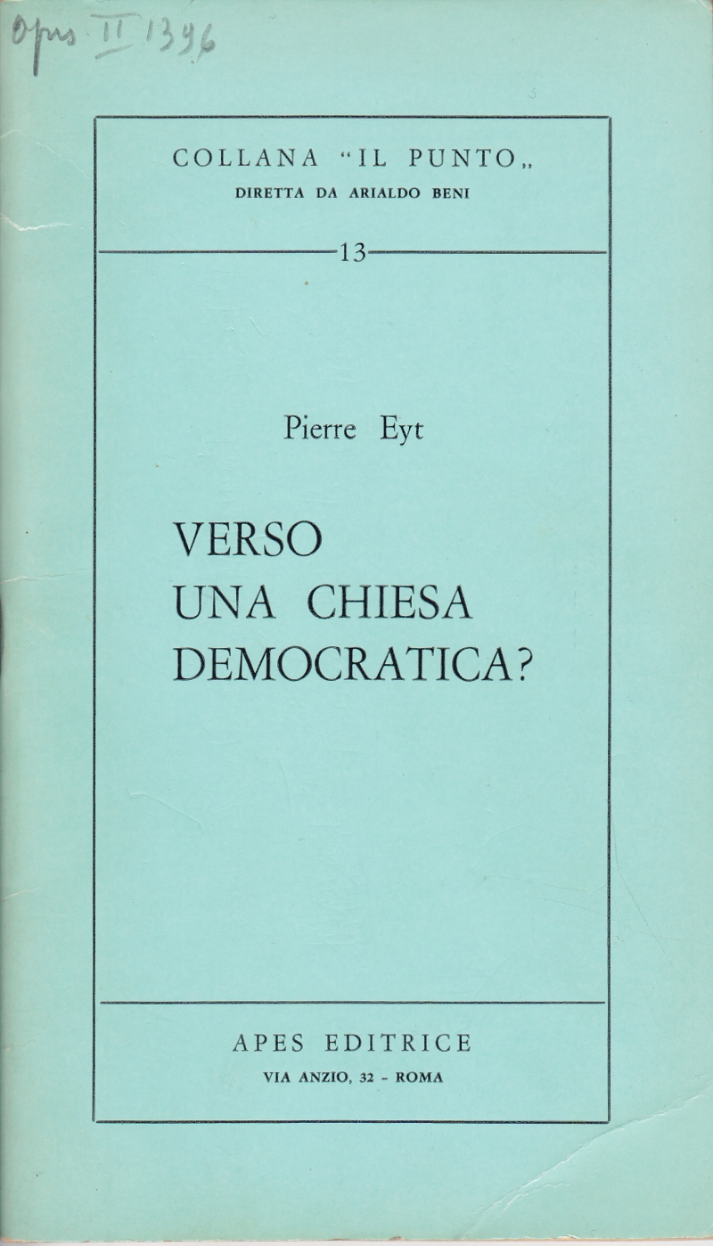 Copertina  Verso una Chiesa demografica?