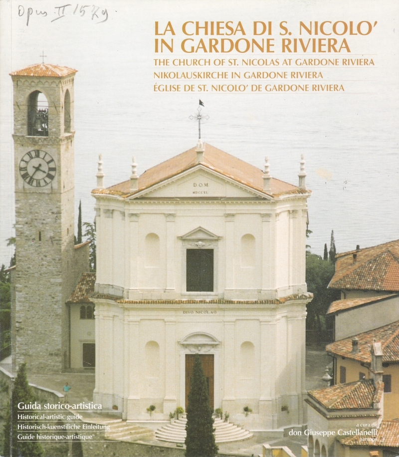 Copertina  La Chiesa di S. Nicolò in Gardone Riviera. Guida storico-artistica