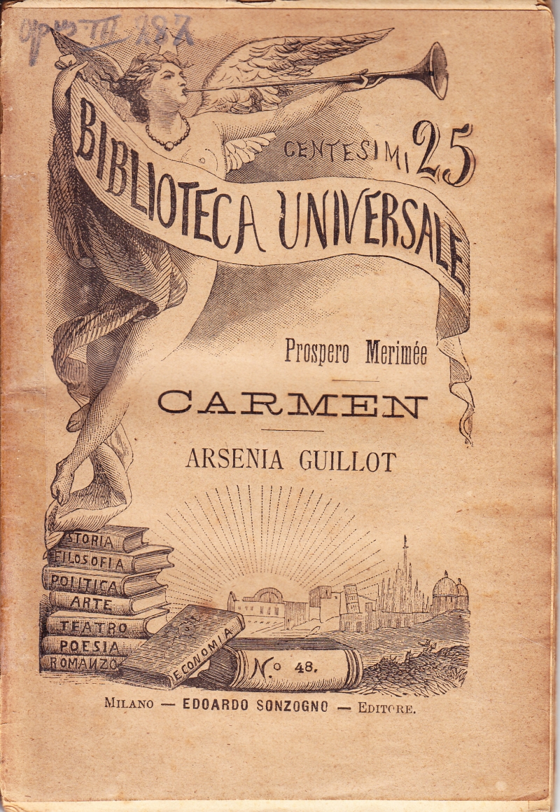 Copertina  Carmen - Arsenia Guillot