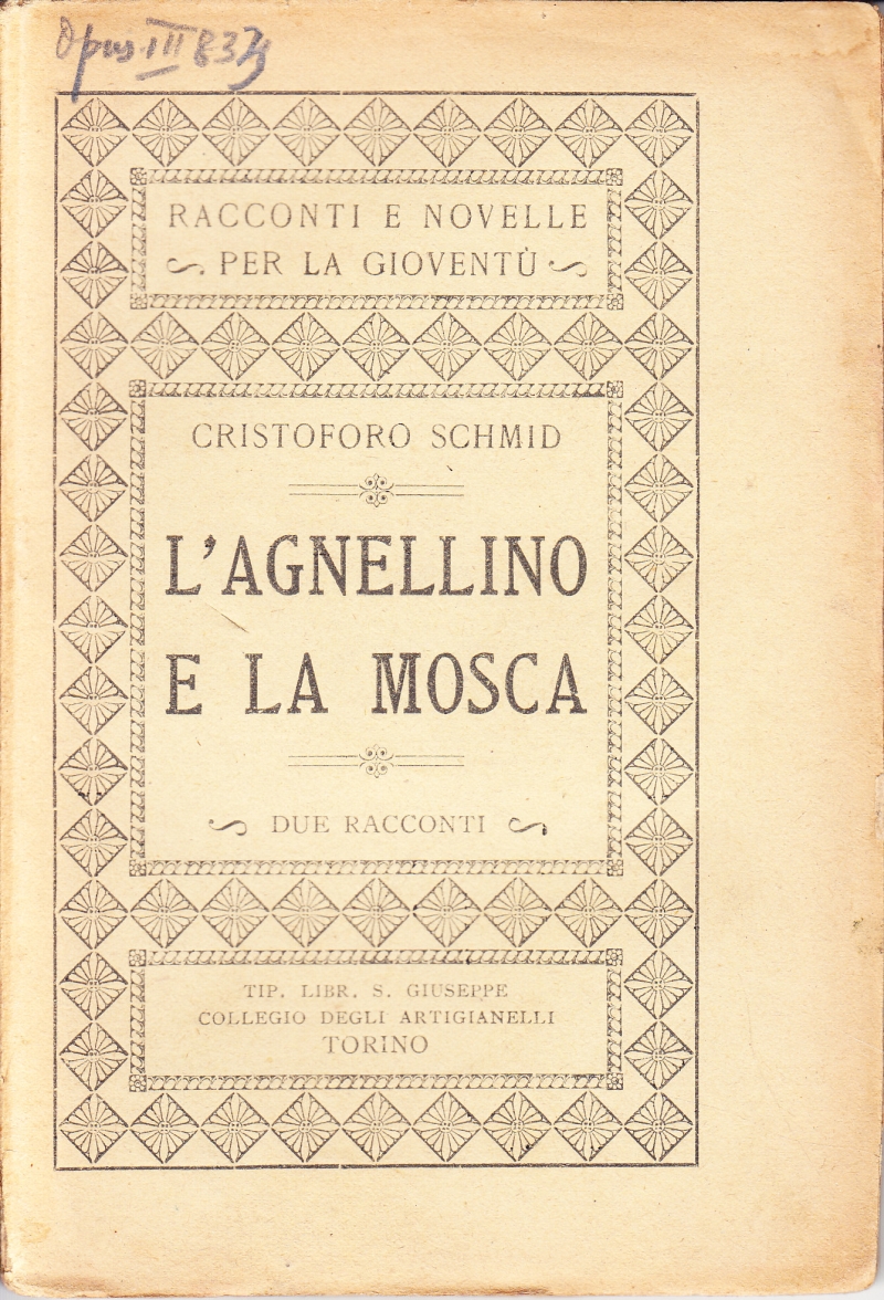 Copertina  L'Agnellino e la Mosca. Due racconti