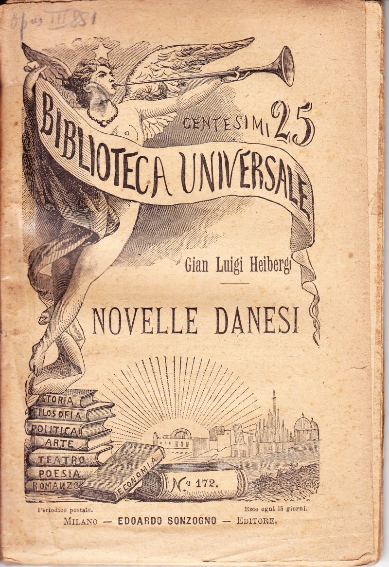 Copertina  Novelle Danesi: Una storia d'ogni giorno - Nozze disuguali - La piccola Carina