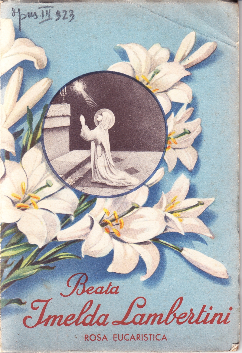 Copertina  B. Imelda Lambertini. Rosa eucaristica