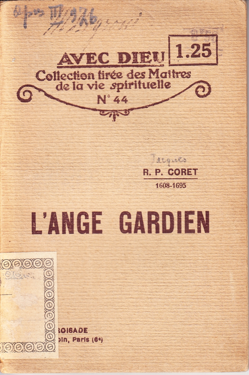 Copertina  L'Ange Gardien