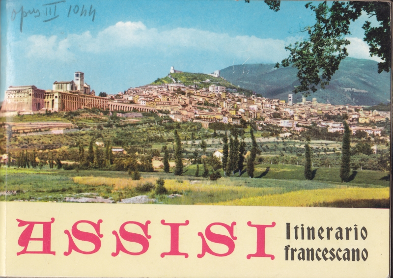 Copertina  Assisi itinerario francescano 