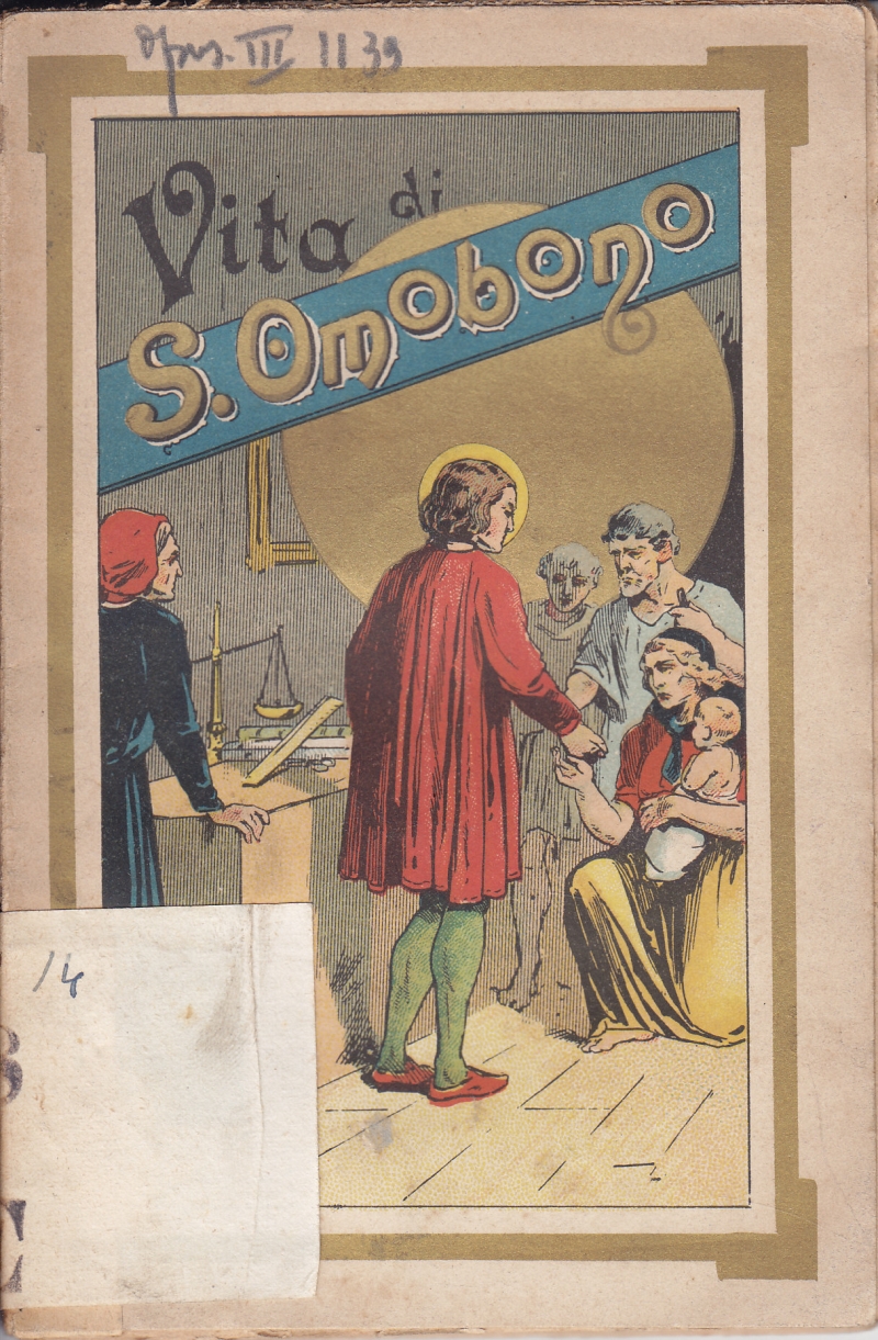 Copertina  Vita di Sant'Omobono laico cremonese