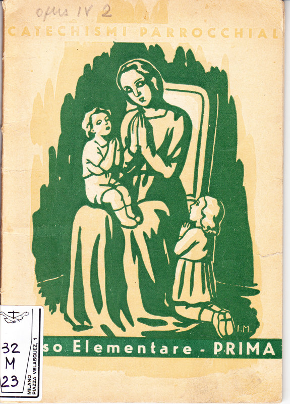 Copertina  La dottrina cristiana. Classe Prima
